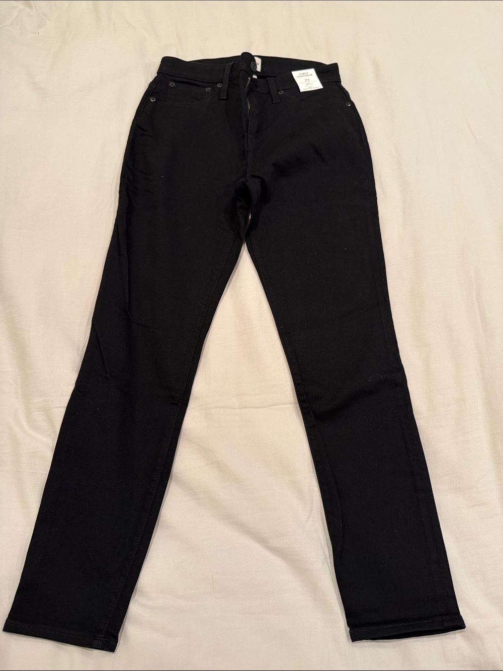 J. Crew Black Skinny Stretch Jeans